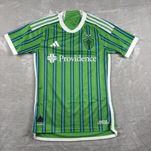 Adidas Men’s Seattle Sounders Size XS Authentic Version Home Soccer Jersey MLS